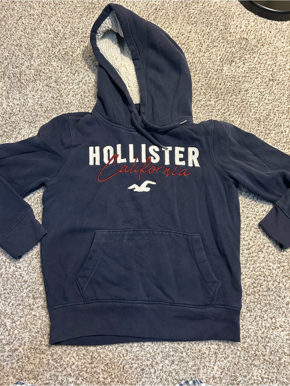 Hollister Navy Hoodie